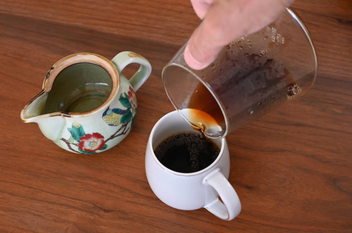 コーヒーを楽しむ簡単な方法 急須でドリップ10