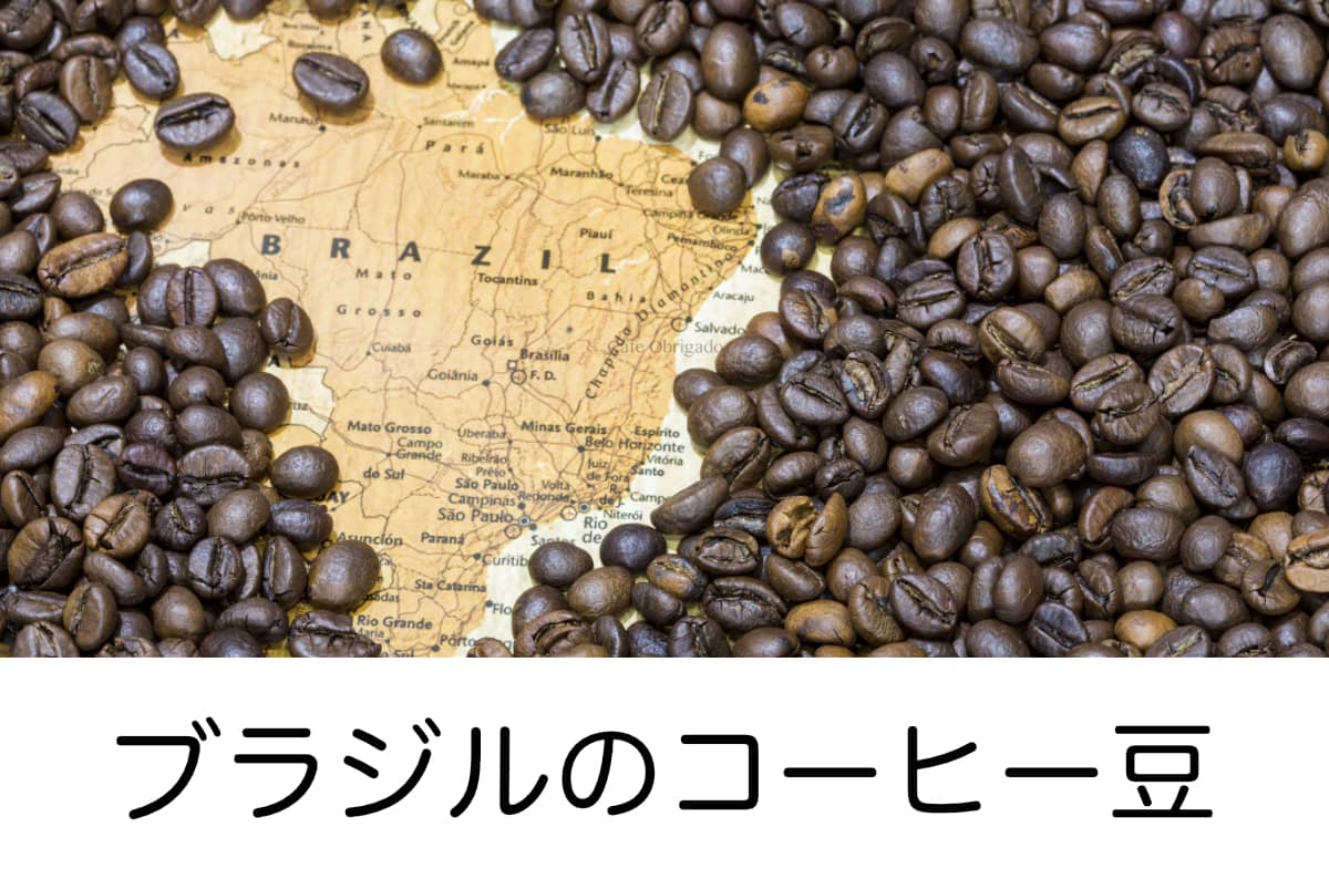 コーヒーの産地　ブラジル　コーヒー豆　特徴　品種　銘柄　生産量